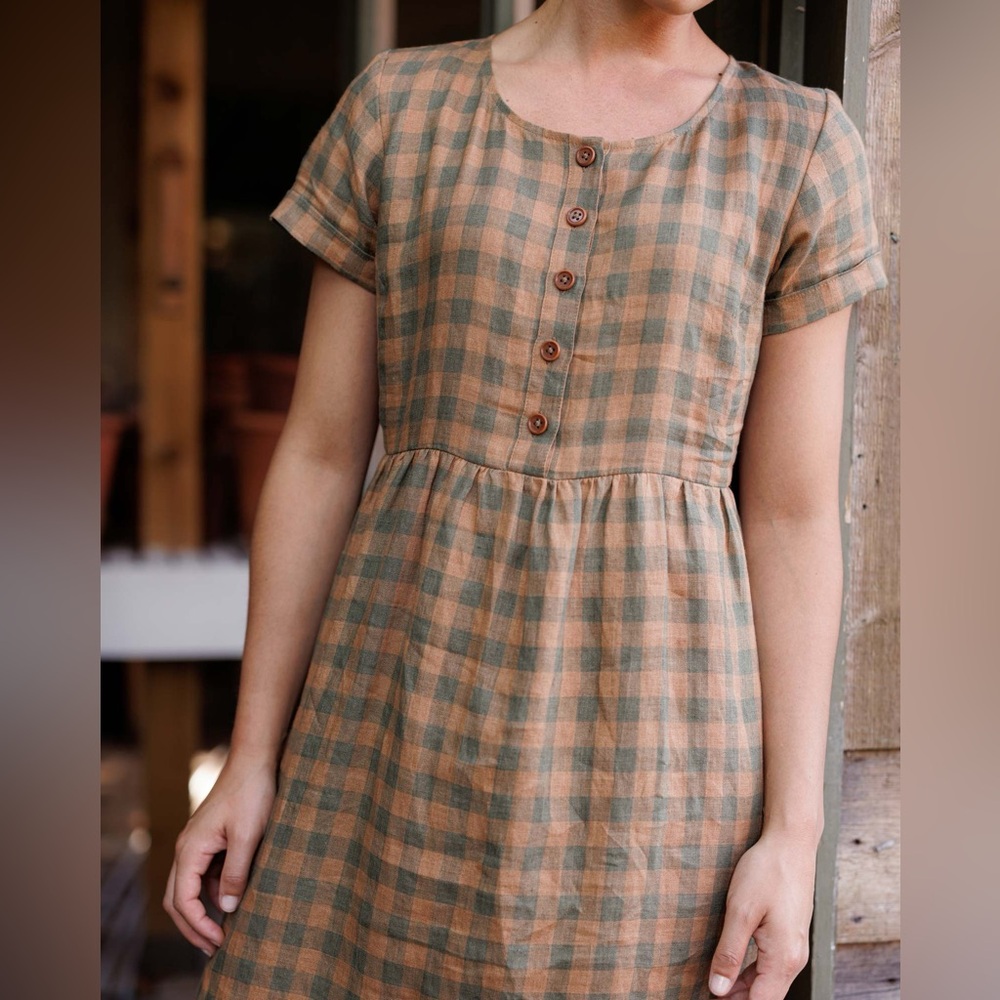 SOLD- Pyne & Smith No.11 Kenton Check Size Small